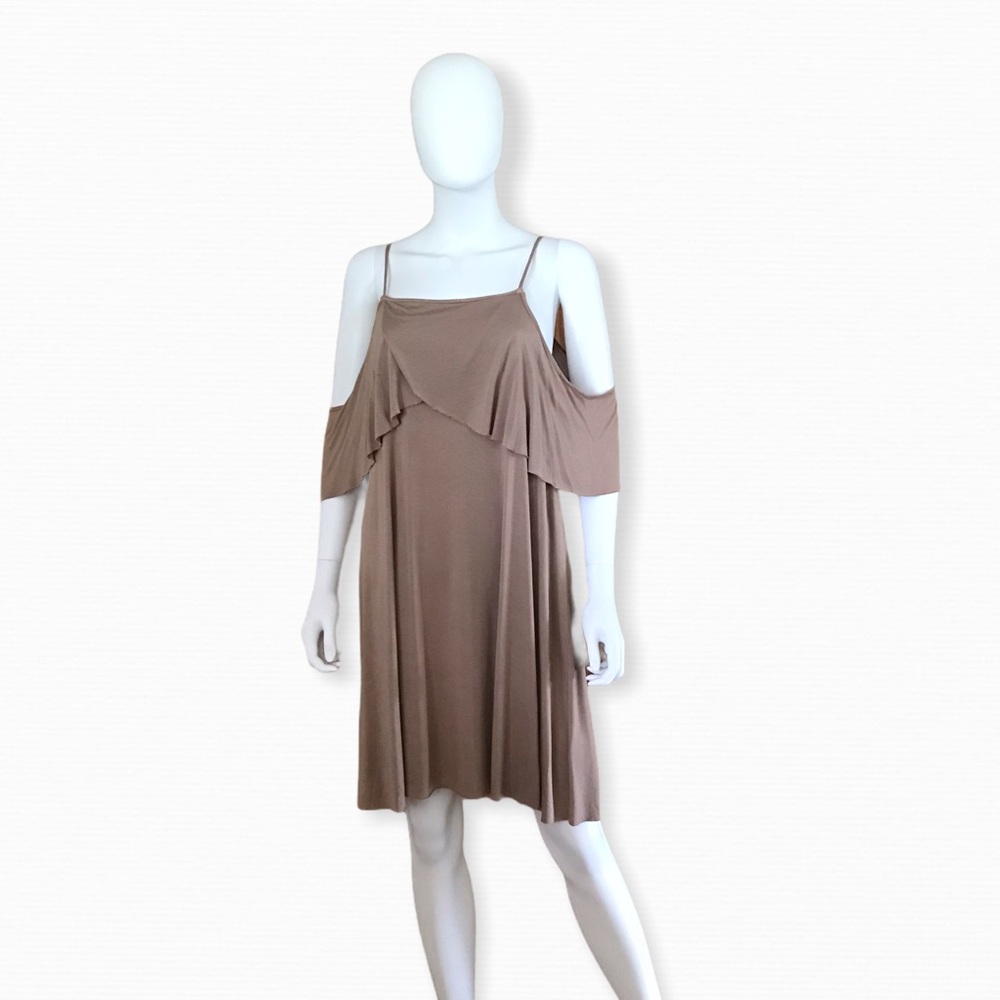 LAmade Latte Cold Shoulder Dress, S